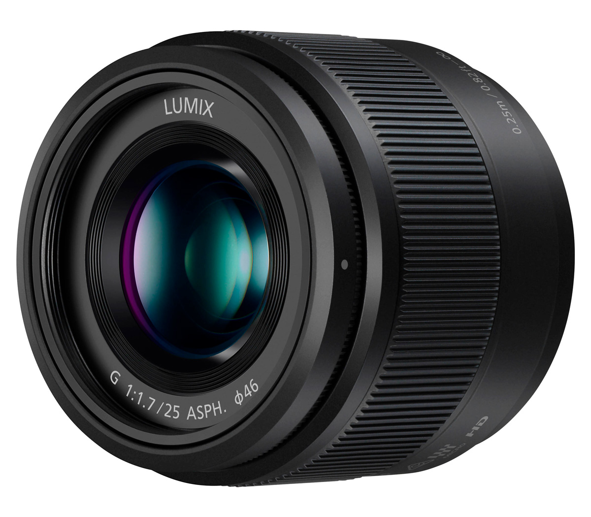 Объектив Panasonic Lumix 25mm f/1.7 G Aspherical, черный (уцененный)