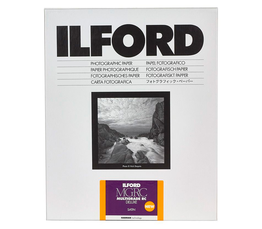 Фотобумага Ilford Multigrade RC Deluxe атласная, 10х15 см, 100 л (MGRCDL25M)