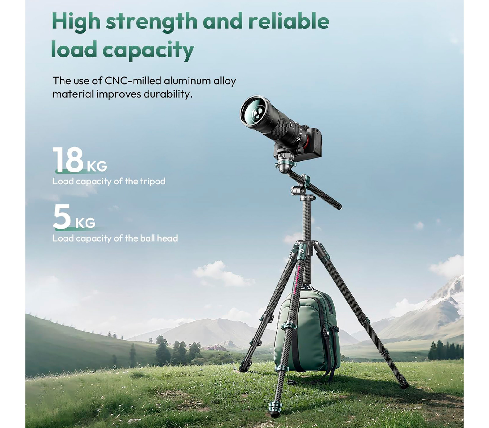 Штатив Ulanzi JJ05 Overhead Travel Tripod