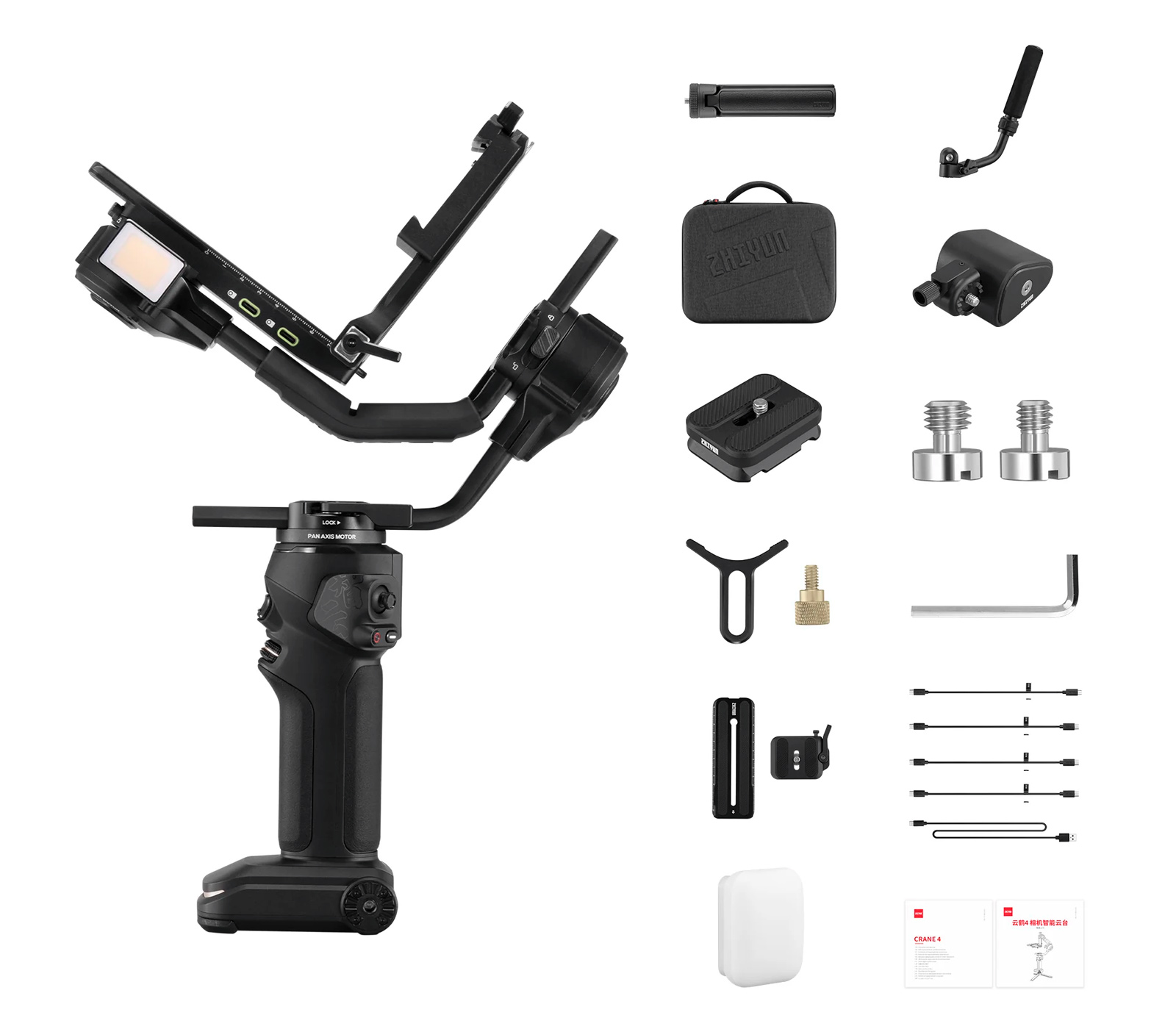 Стабилизатор Zhiyun Crane 4 Combo Kit, электронный