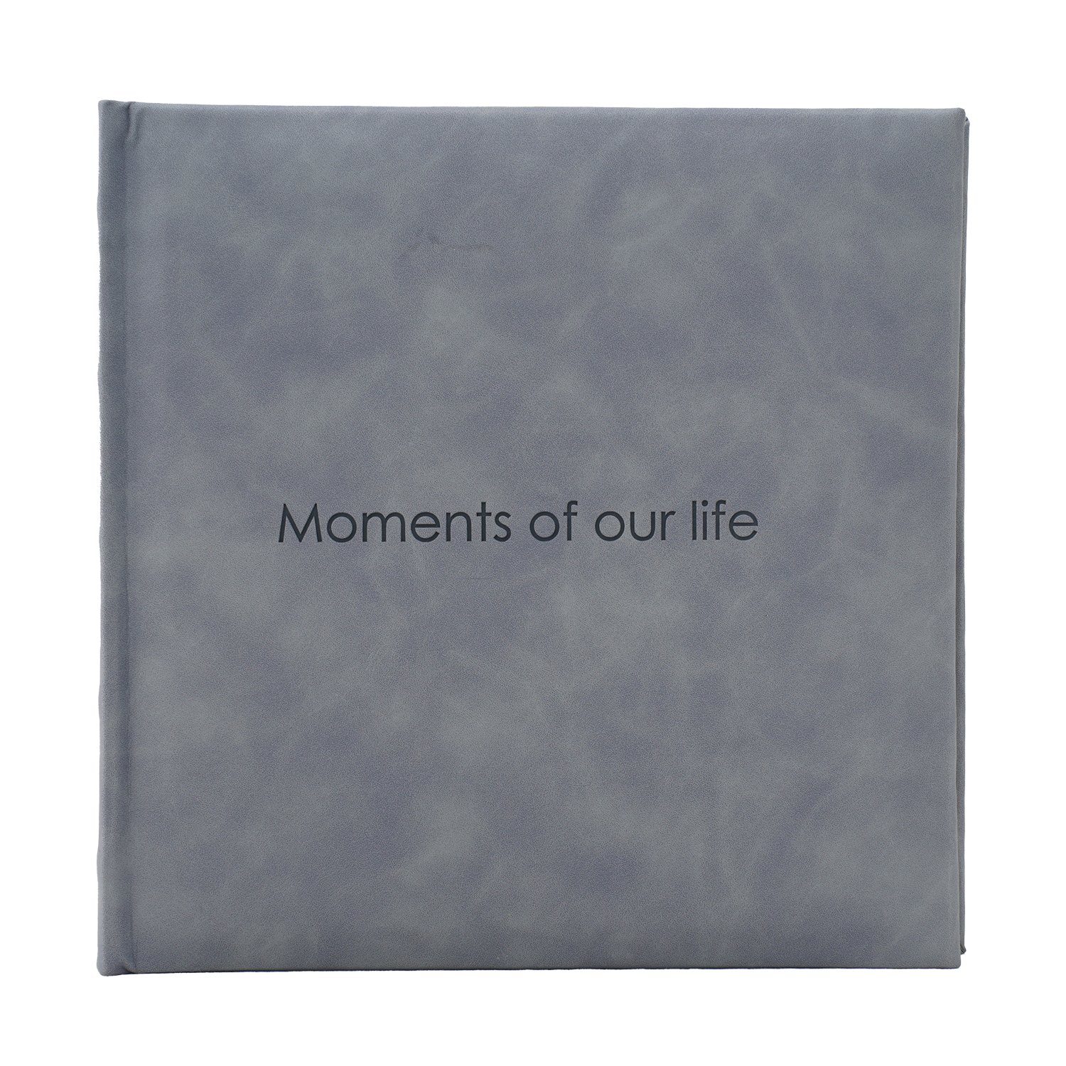 Фотоальбом Fotografia 10x15 см 200 фото, книжный переплет, серый, FA-EBBM200 - 869