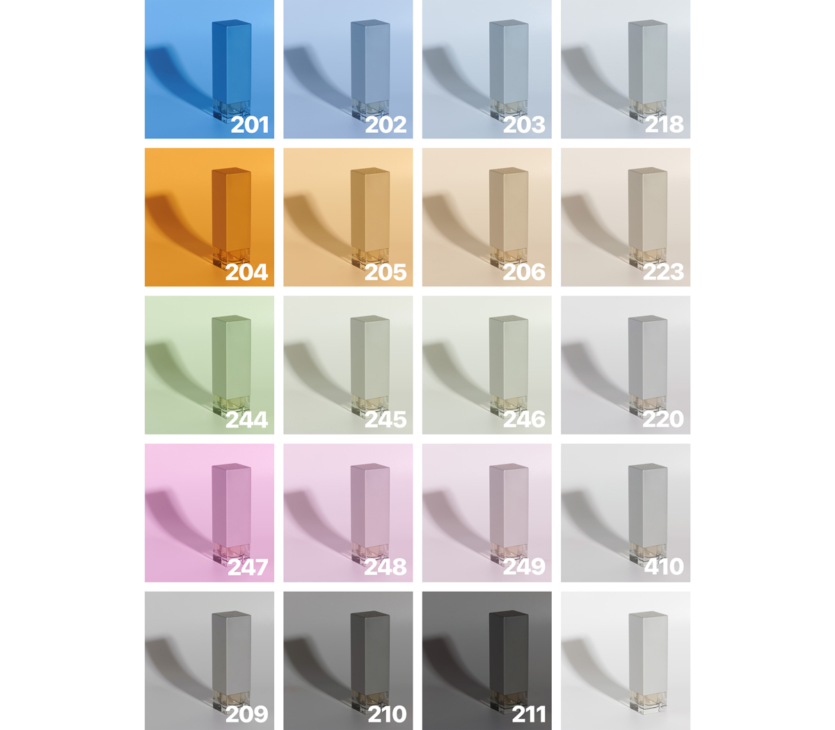 Набор гелевых светофильтров primary color Conversion Kit Compact v2, 30 шт, 20х20 см