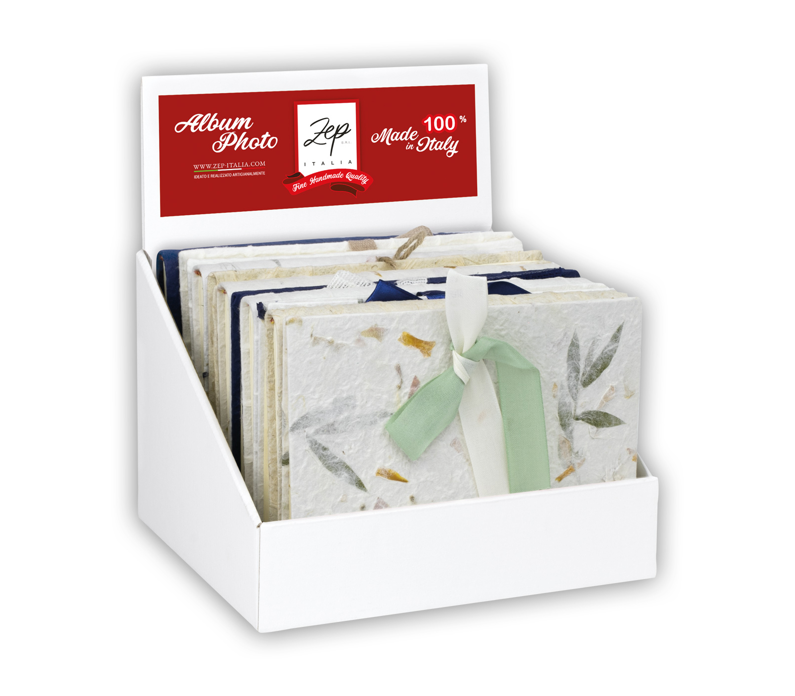 Фотоальбом ZEP GH613 NIVES, 17x22 см, 14 листов, в ассортименте