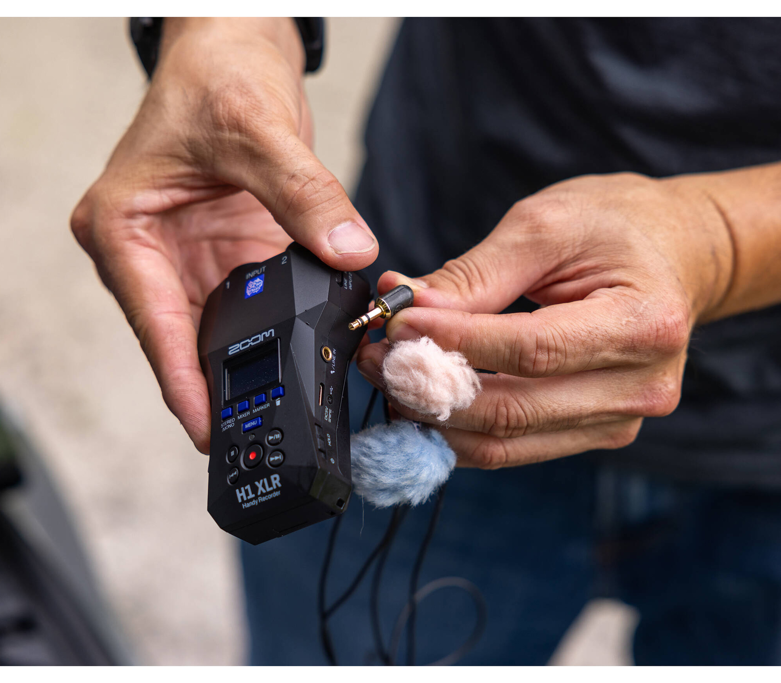 Портативный рекордер Zoom H1 XLR, 32 bit Float
