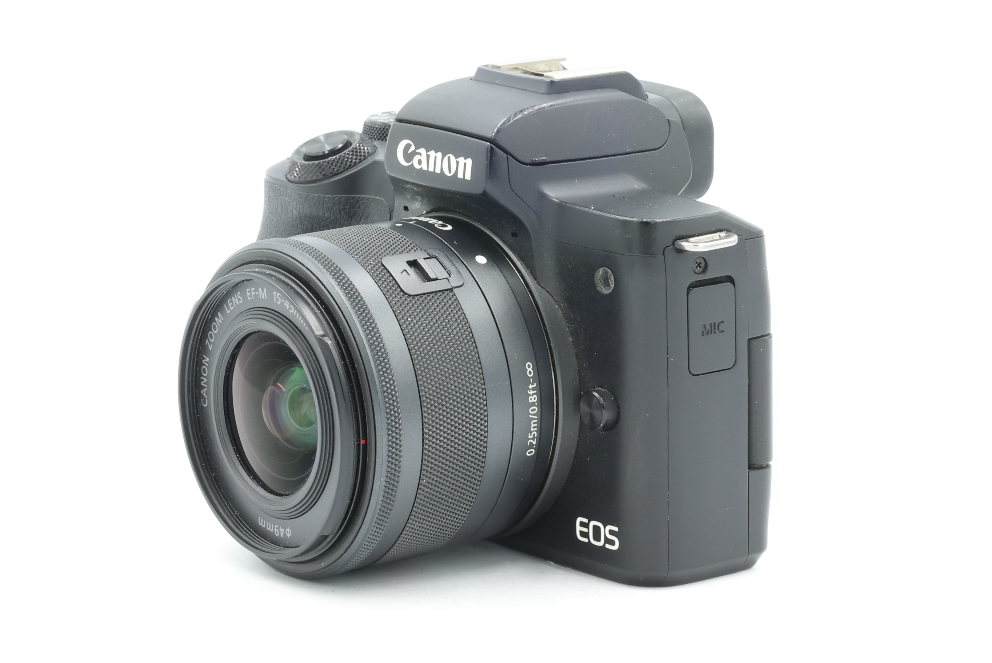 Беззеркальный фотоаппарат Canon EOS M50 Mark II Kit 15-45mm IS STM (состояние 5-) (б/у)