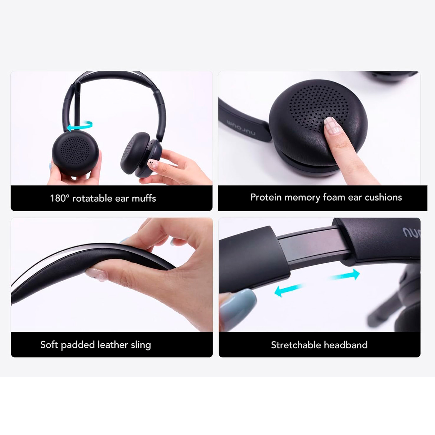 Беспроводная гарнитура Nearity Nuroum HP31DU Wireless Business Headset, Bluetooth 5.4, стерео