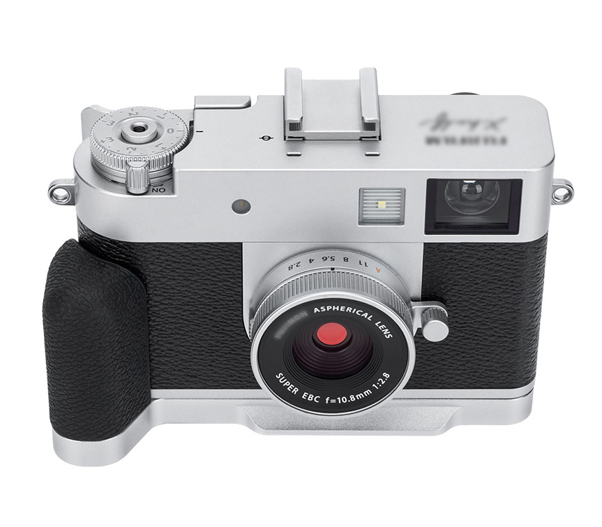 Дополнительный хват JJC HG-XHALF для Fujifilm X Half, серебристый