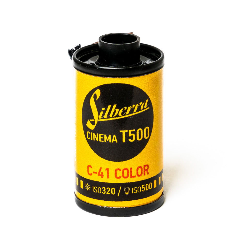 Фотопленка Silberra Cinema T500 C-41, ISO 320, 135 формат, 36 кадров