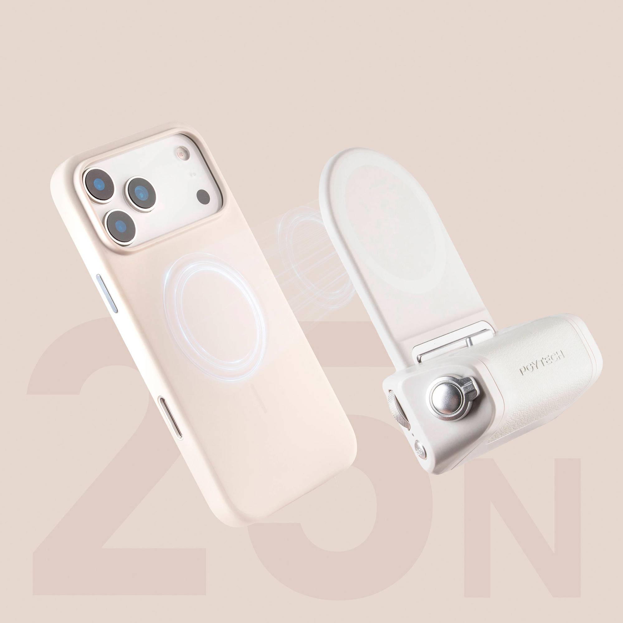 Рукоятка для смартфона PGYTECH MagCam 2 Phone Grip Mint Green, MagSafe