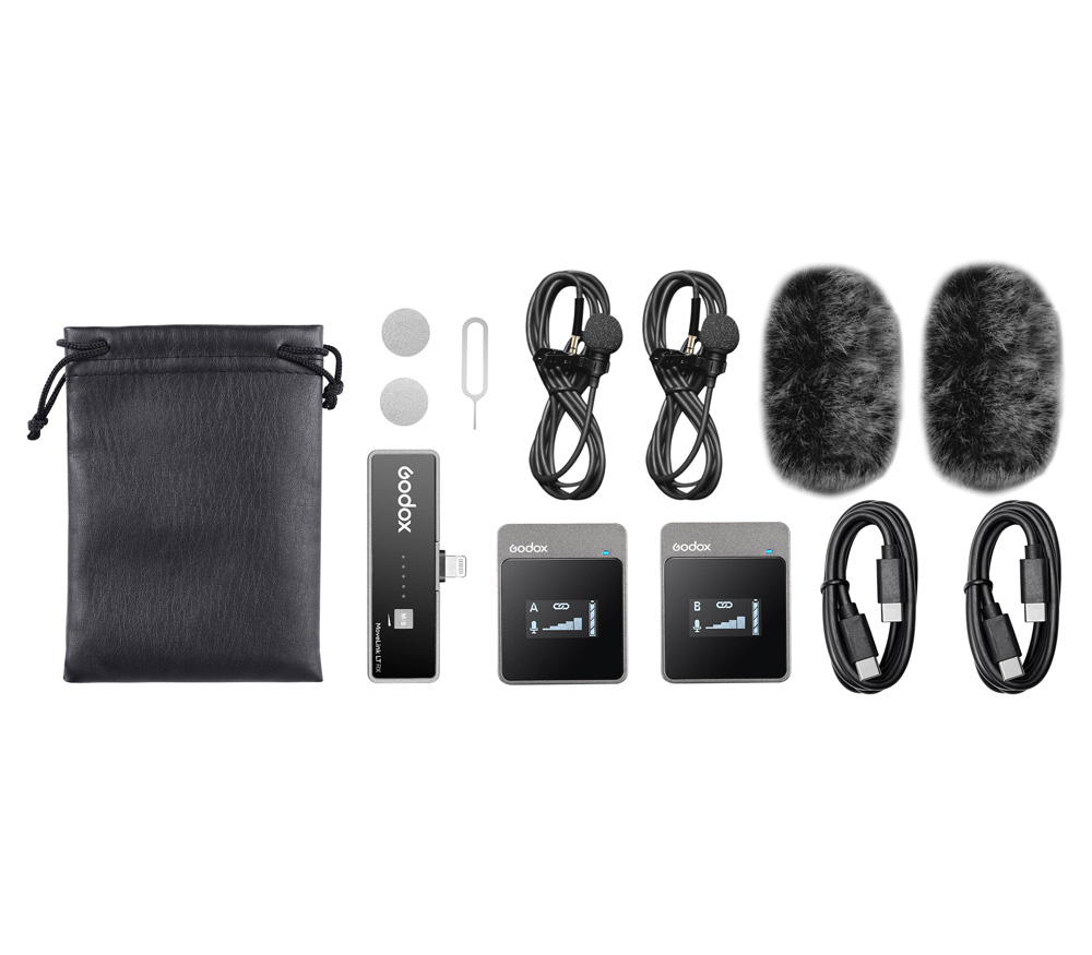 Беспроводная система Godox MoveLink LT2, 2.4 ГГц, Lightning