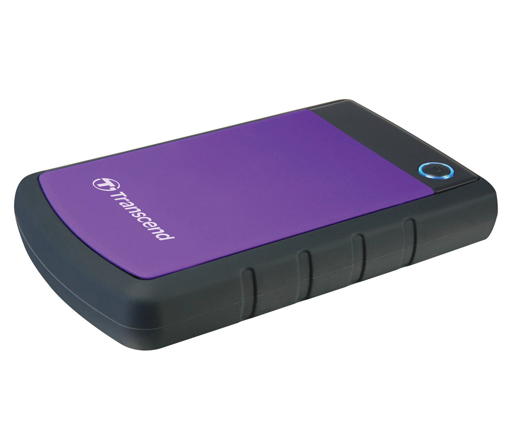Внешний HDD диск Transcend StoreJet 25H3 USB 3.1 2TB, пурпурный