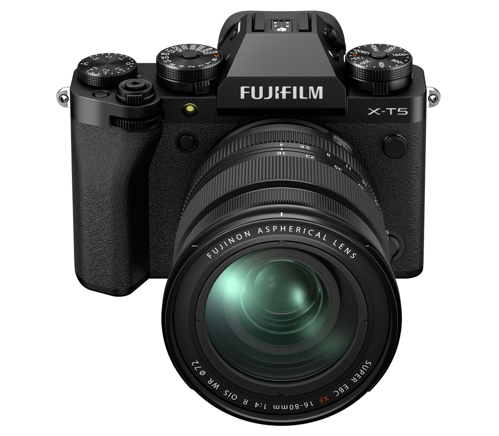 Беззеркальный фотоаппарат Fujifilm X-T5 Kit XF 16-80mm, черный