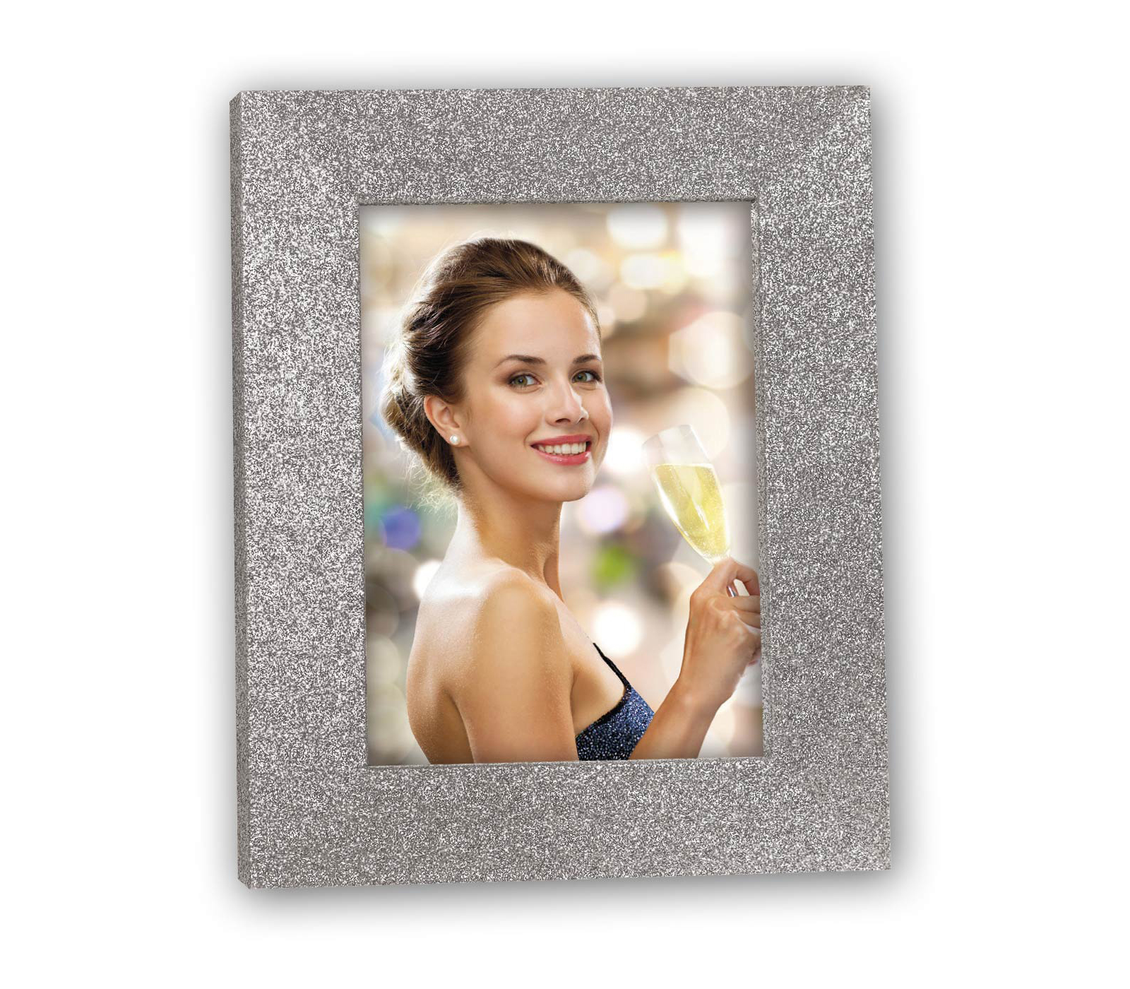 Фоторамка ZEP 15x20 см, MG368 BROADWAY SILVER, МДФ