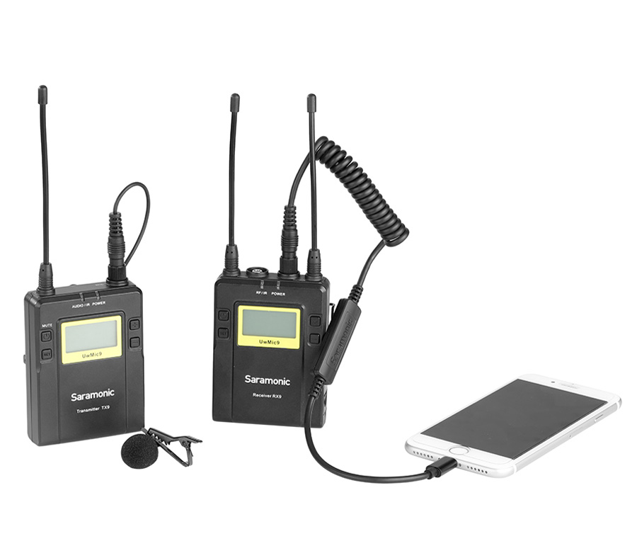Адаптер Saramonic LC-C35 с 3.5 мм TRS на Lightning
