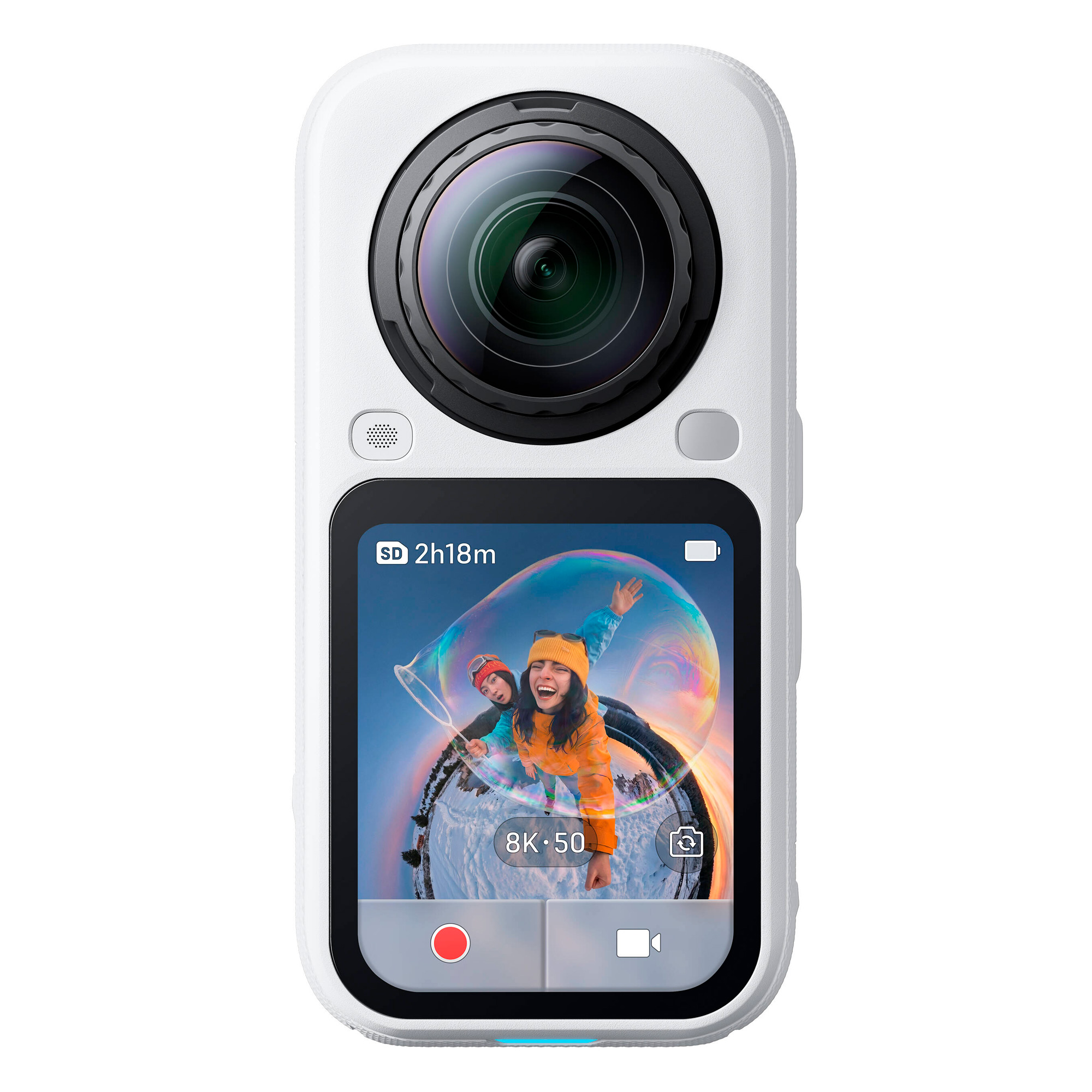 Панорамная камера Insta360 X6, 8К 360, Essential Bundle, белая