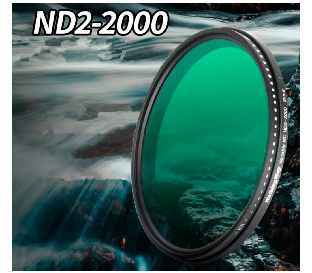 Светофильтр Walking Way ND2-2000 49mm