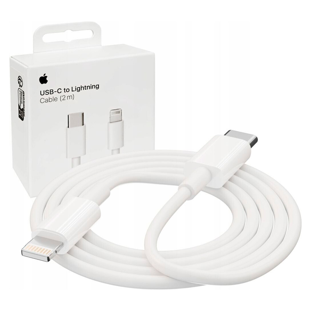 Кабель Apple USB-C до Lightning, 2 м, белый (MW2R3ZM/A)