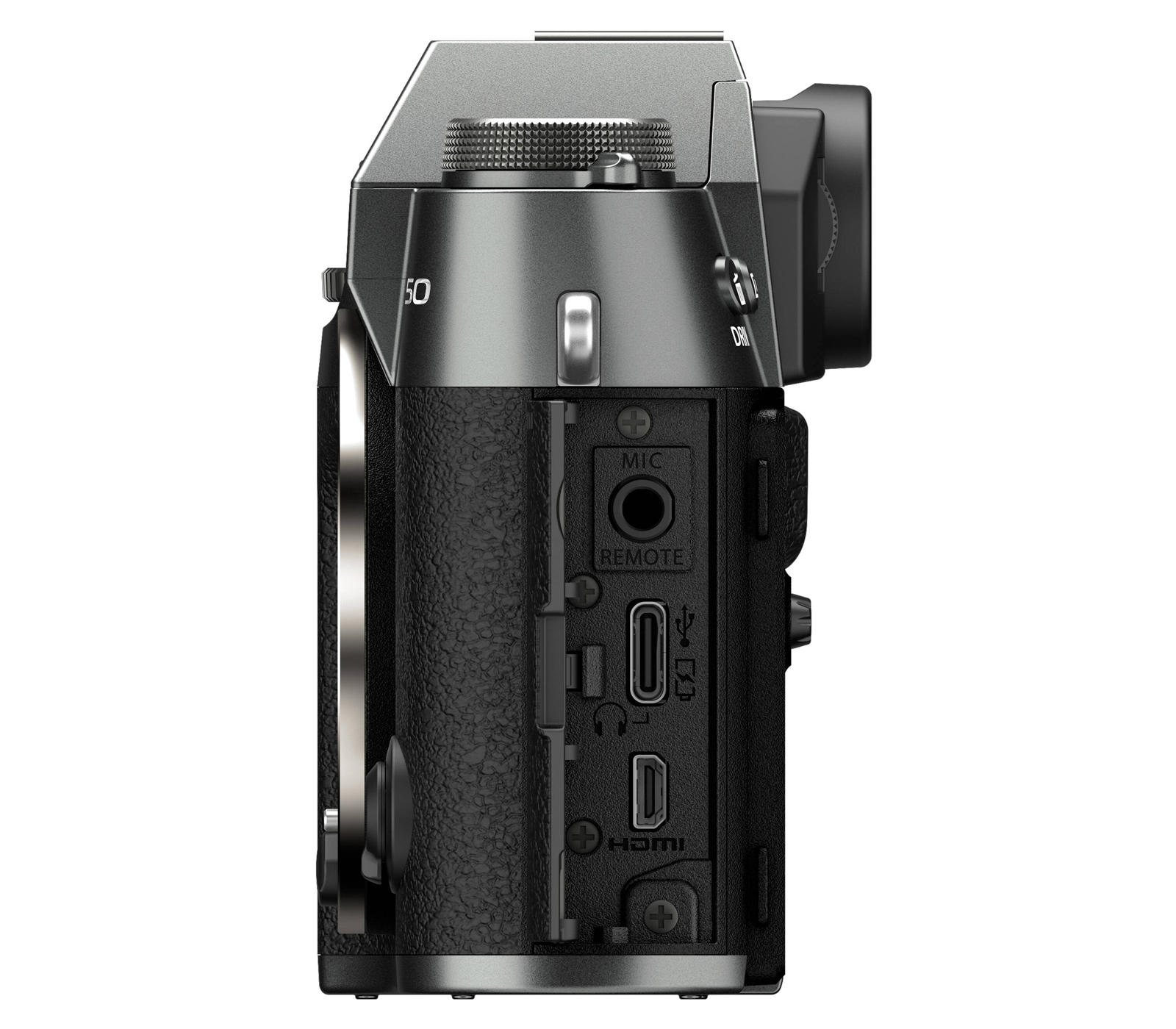 Беззеркальный фотоаппарат Fujifilm X-T50 Kit XC 15-45mm, угольно-серебристый (уцененный)