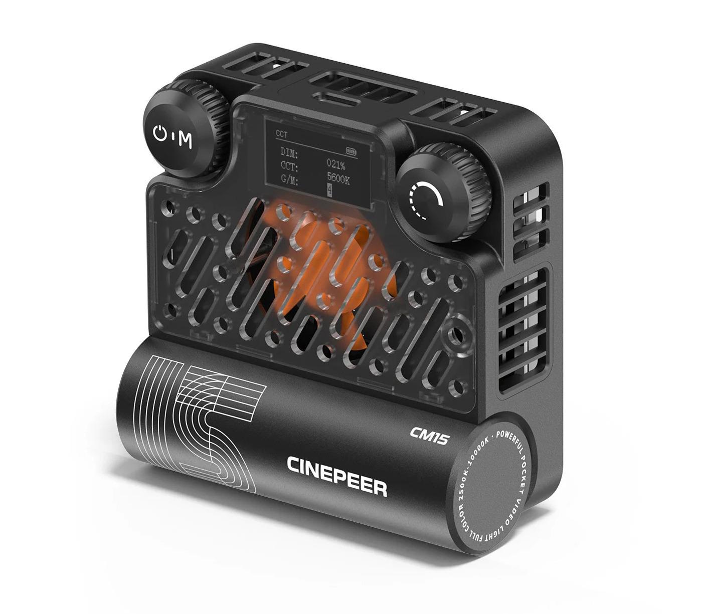 Осветитель Zhiyun CINEPEER CM15, 2500-10000К, RGB, 15 Вт