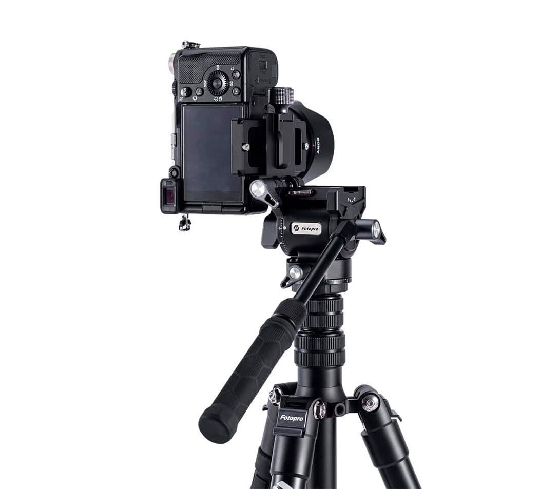 Штативная голова Fotopro MH-6A Pro, жидкостная, для видео, до 5 кг