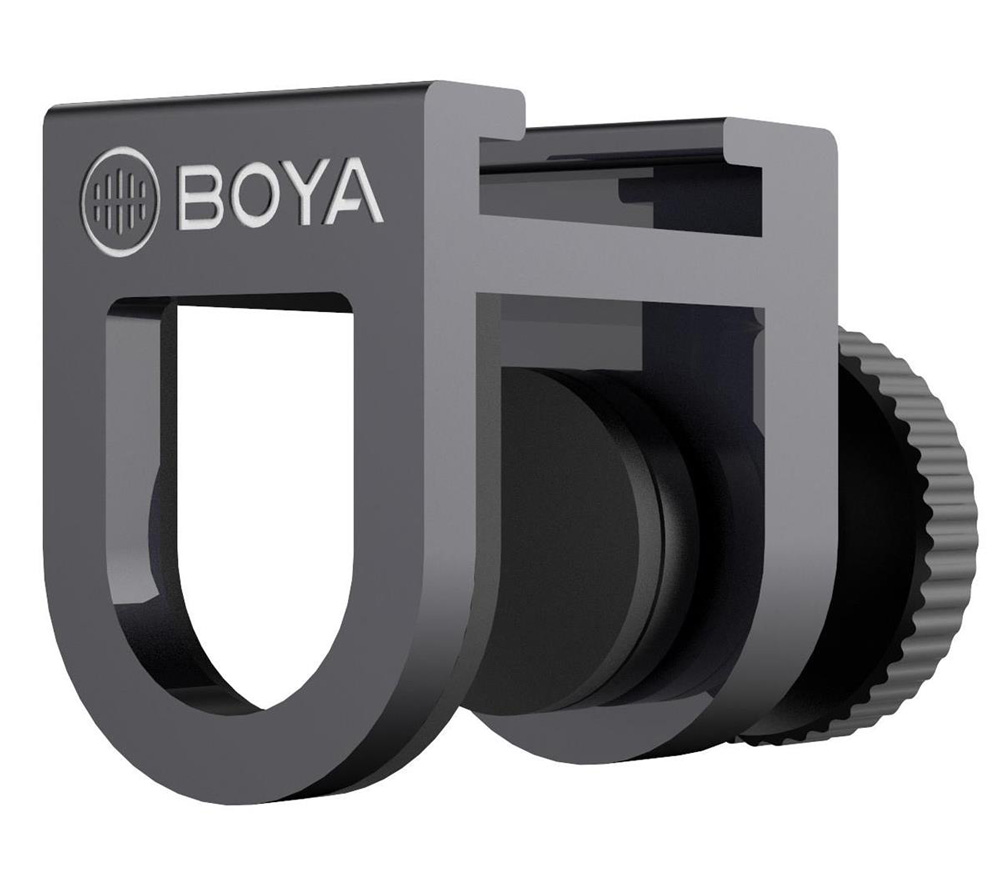 Крепление Boya BY-C12 типа «башмак» для смартфонов