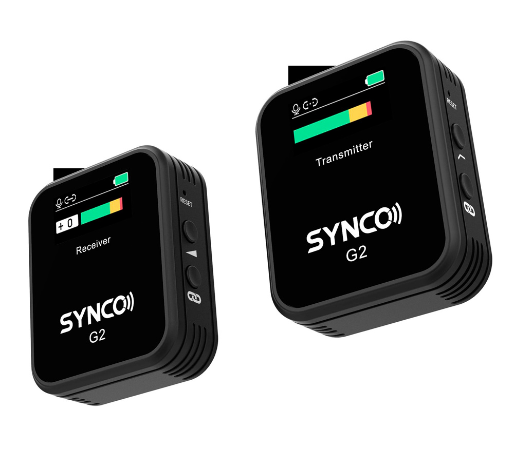 Беспроводная система Synco G2 A1, 2.4 ГГц, передатчик + приемник, 3.5 мм TRS / TRRS + USB-C