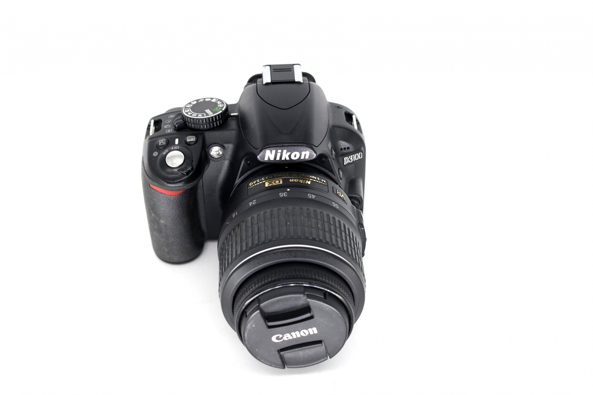 Зеркальный фотоаппарат Nikon D3100 Kit AF-S 18-55mm VR DX (состояние 4) (б/у)