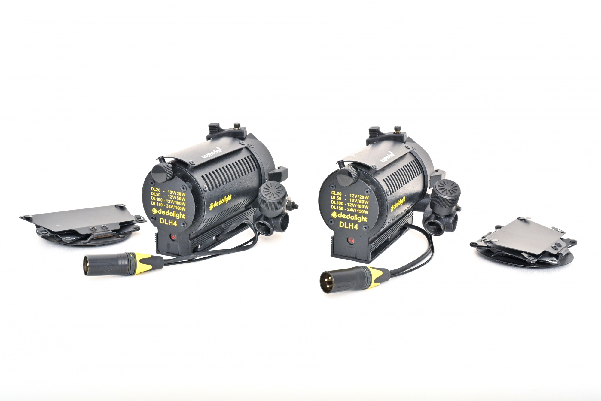 Осветитель Dedolight DLH4 Aspherics 2 Kit, набор насадок (состояние 4) (б/у)