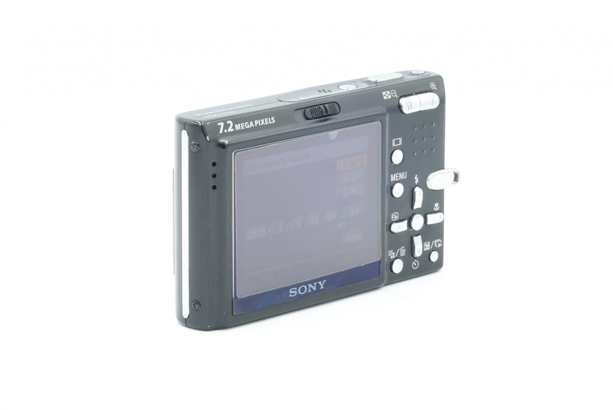 Компактный фотоаппарат Sony DSC-T10 Black (состояние 5-) (б/у)