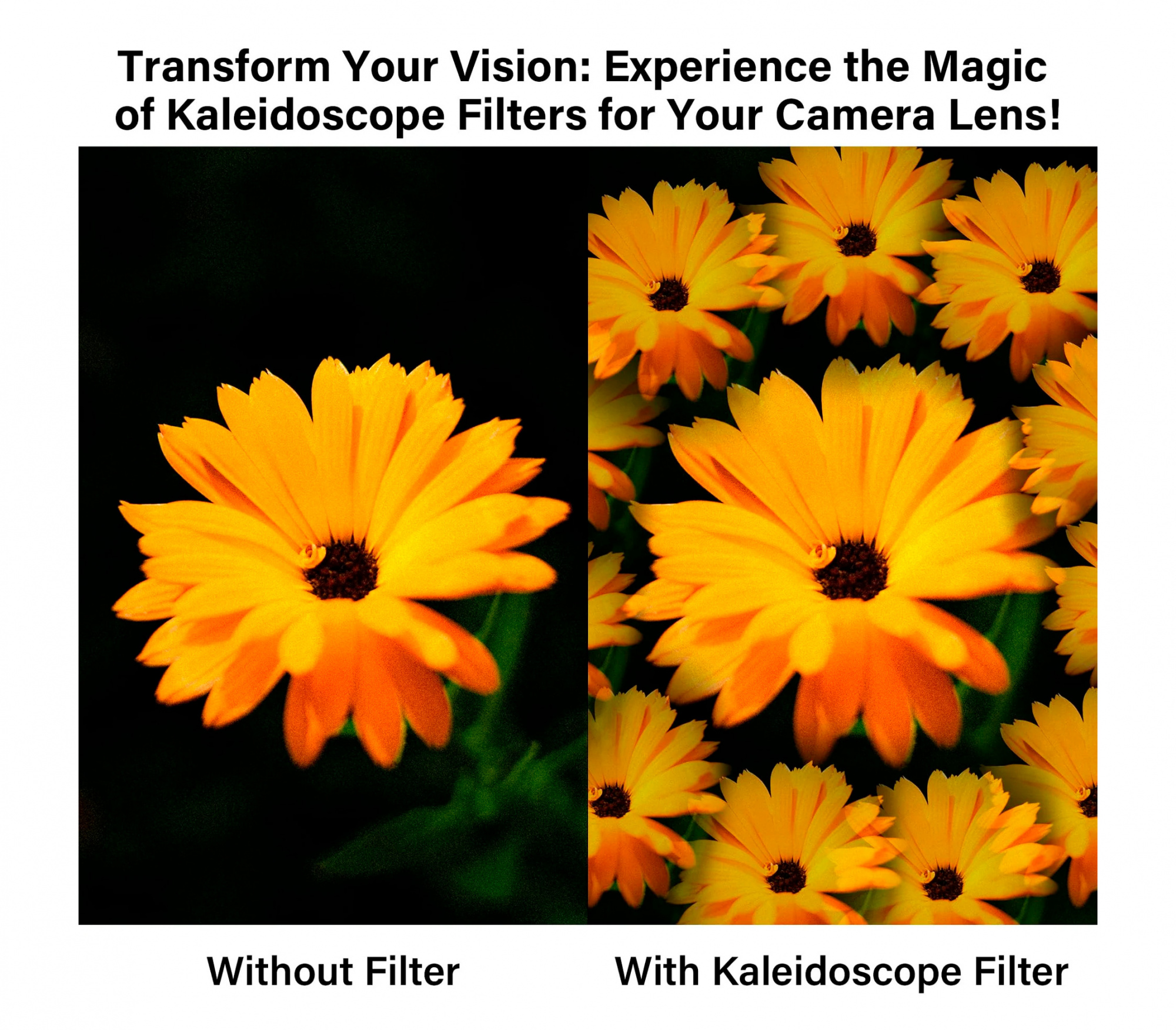 Светофильтр-призма Walking Way Kaleidoscope 52mm