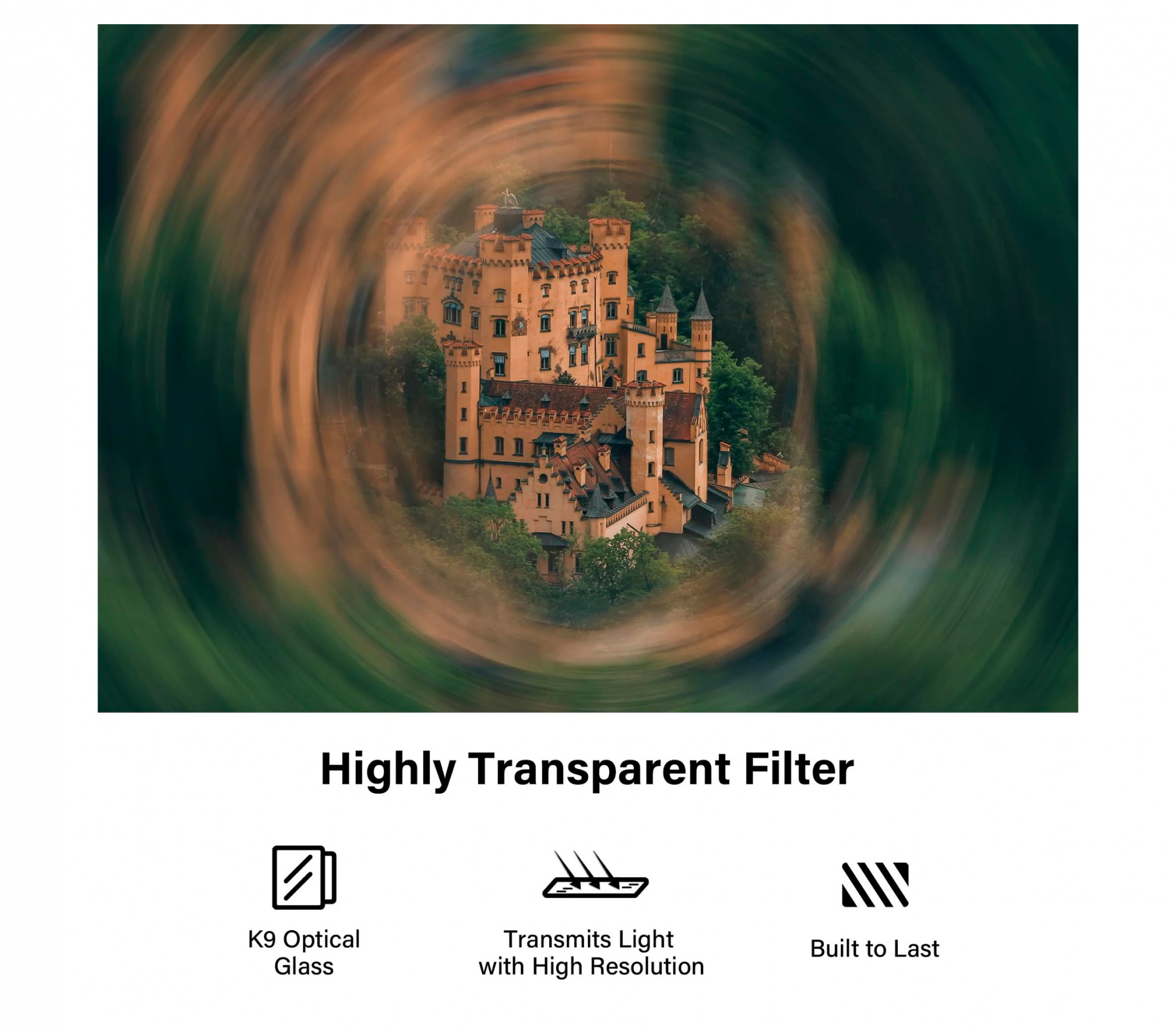 Светофильтр-призма Walking Way Halo Prism 77mm