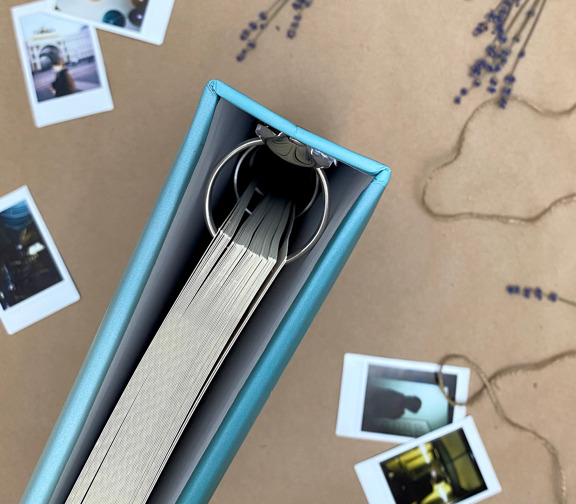 Фотоальбом Полином 50 листов 23х28 см, магнитный, Magic view - Туман