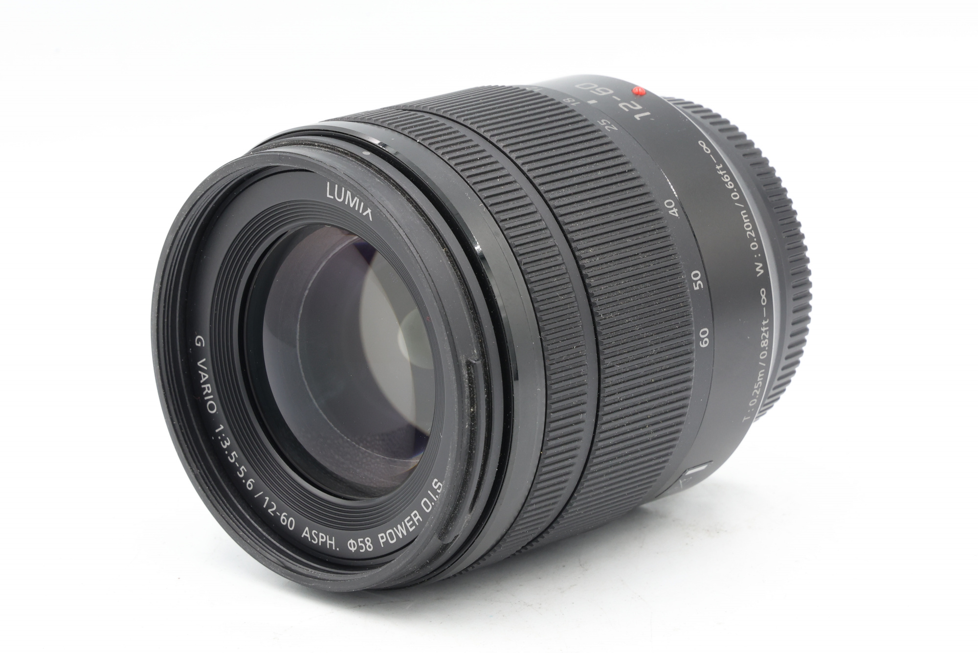 Объектив Panasonic Lumix 12-60mm f/3.5-5.6 G Vario O.I.S. (состояние 5) (б/у)