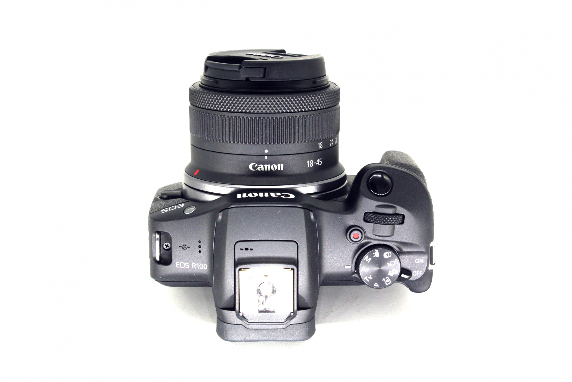 Беззеркальный фотоаппарат Canon EOS R100 Kit 18-45mm IS STM - c.н. 253031003866 (состояние 5) (б/у)