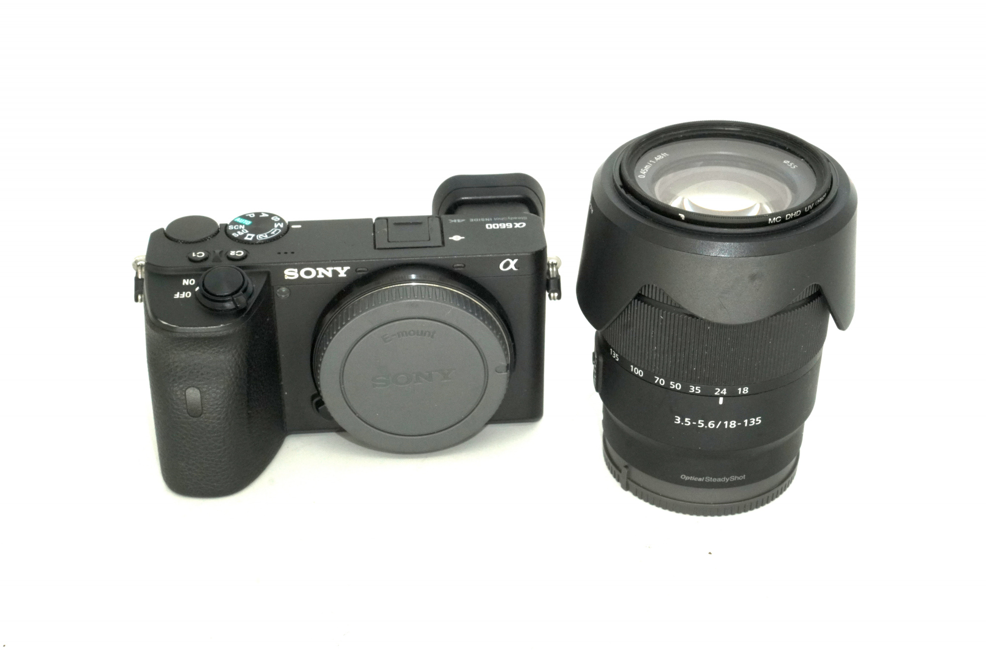 Беззеркальный фотоаппарат Sony A6600 kit 18-135mm f/3.5-5.6 OSS (состояние 4) (б/у)