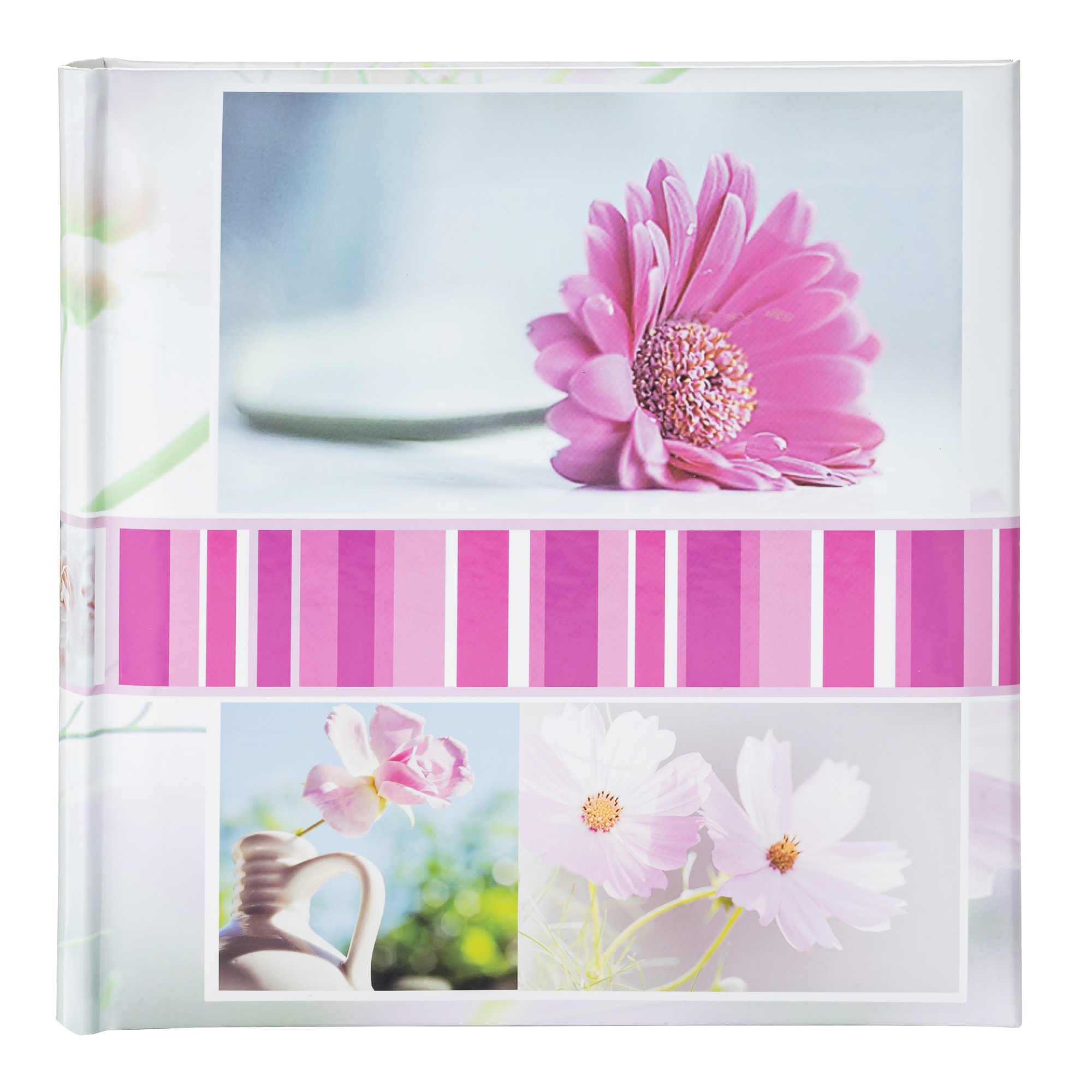 Фотоальбом Fotografia 10x15 см 200 фото, книжный переплет, «Цветы», FA-BBM200-306