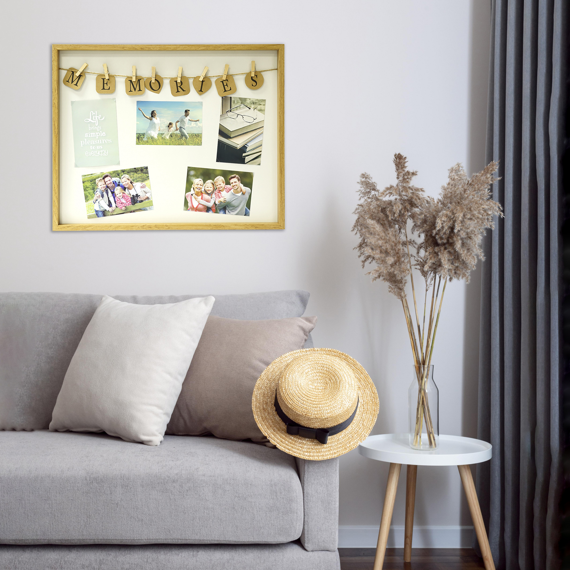 Мультирамка Fotografia Memories на 5 фото 10х15 см, цвет дуба