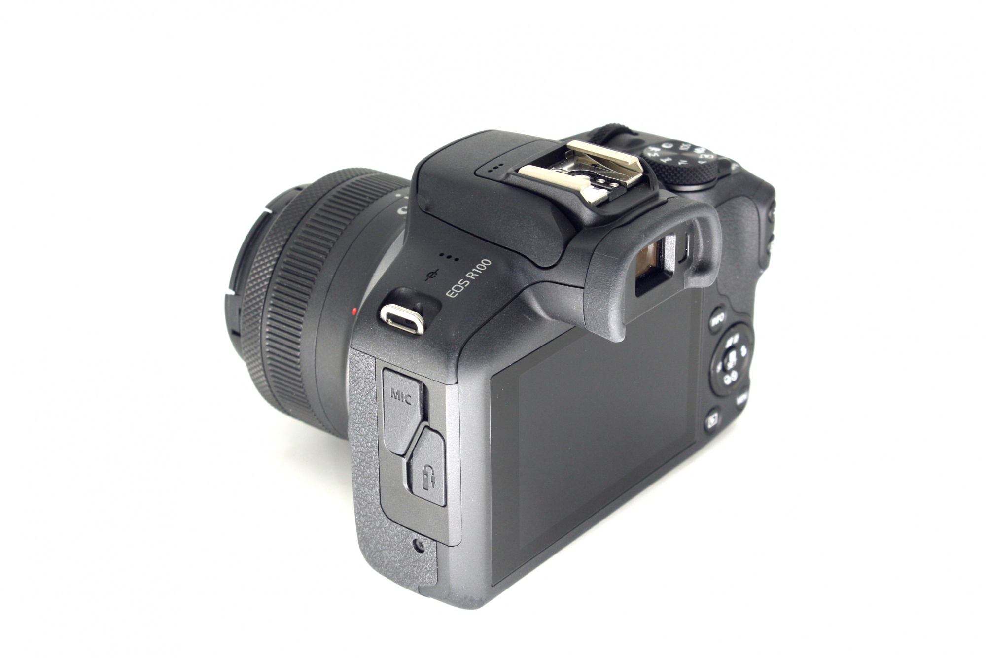 Беззеркальный фотоаппарат Canon EOS R100 Kit 18-45mm IS STM - c.н. 253031003866 (состояние 5) (б/у)
