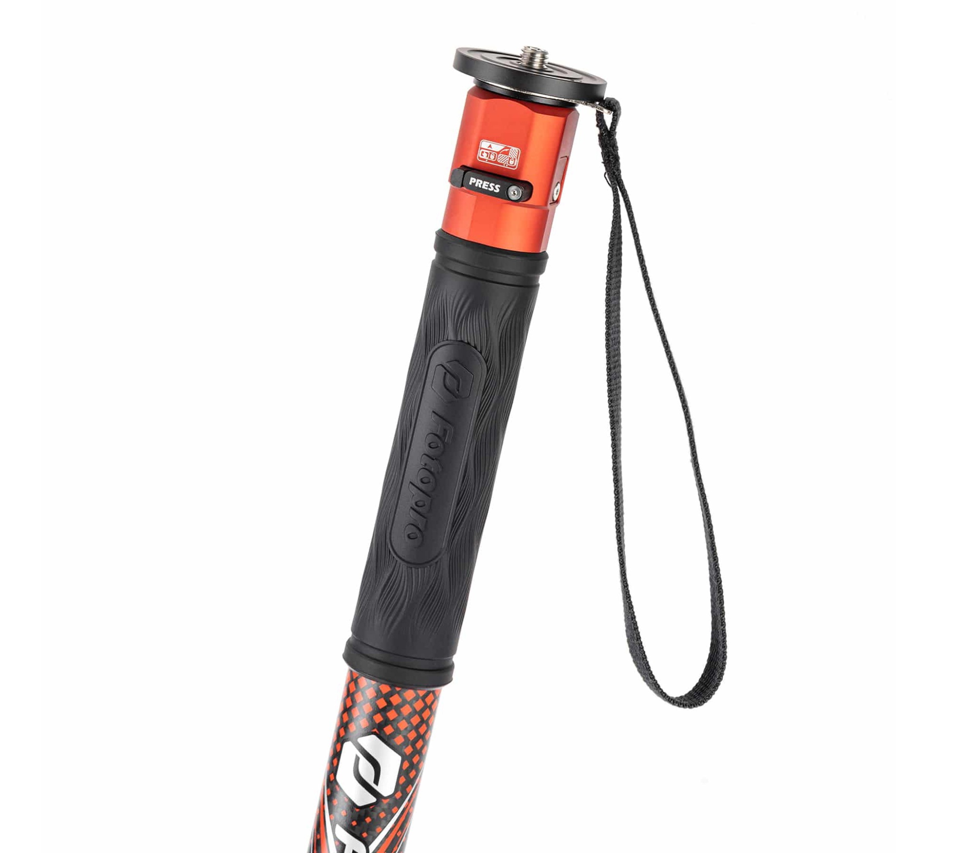 Монопод Fotopro X-Airfly Mono Orange, карбоновый, до 10 кг