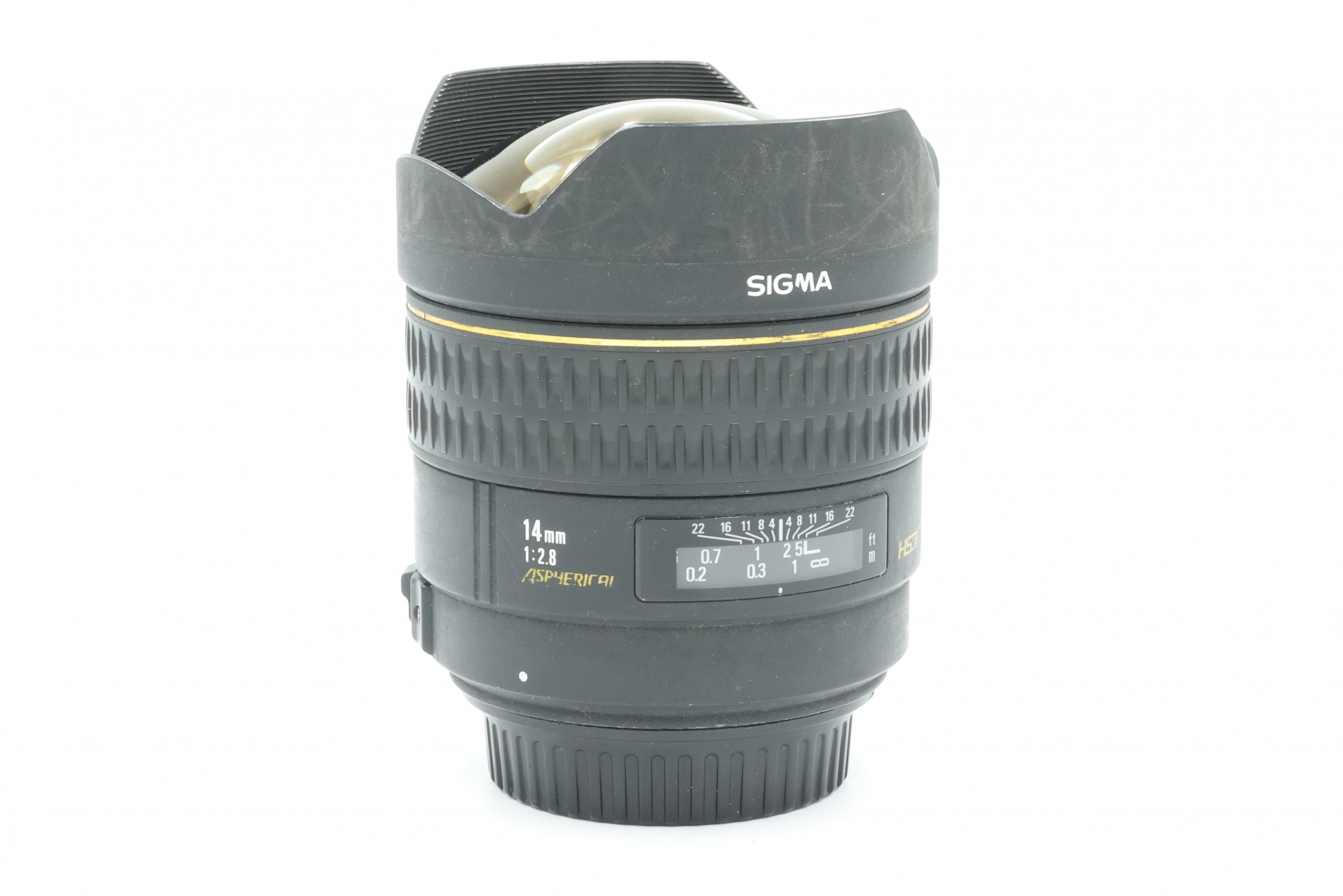 Объектив Sigma 14mm f/2.8 HSM Canon EF (состояние 4) (б/у)