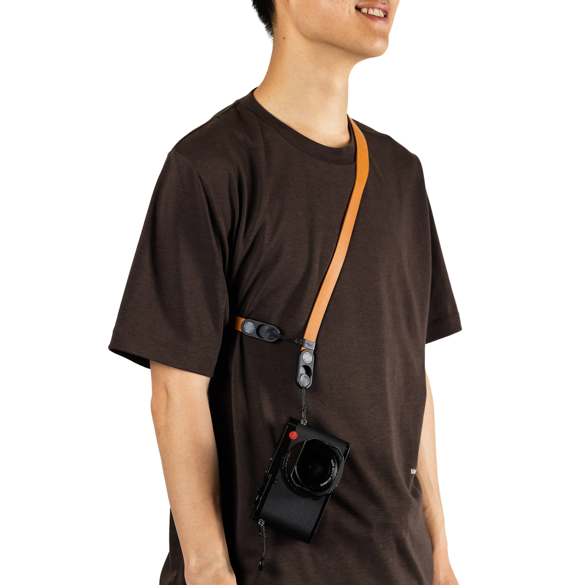 Ремень Peak Design Form Leather Short Amber, янтарный