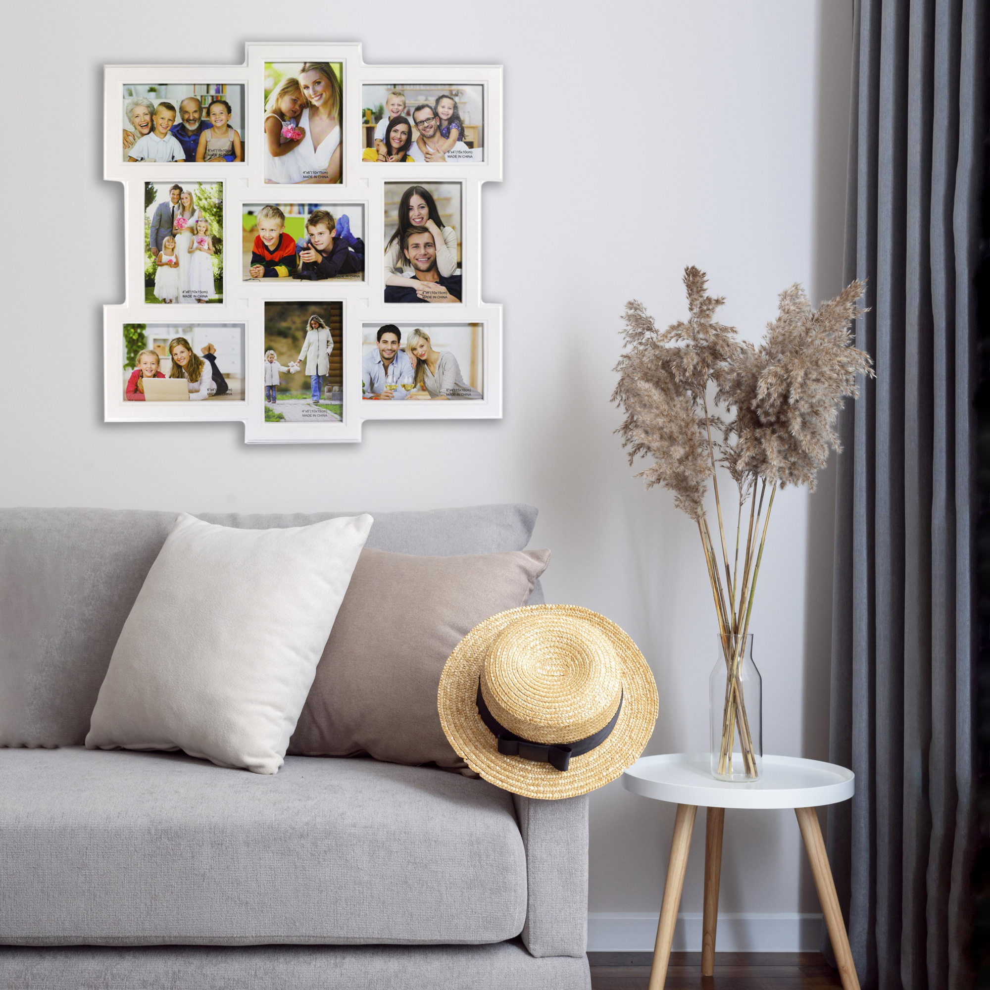 Мультирамка Fotografia на 9 фото 10х15 (FFC-1021) белая